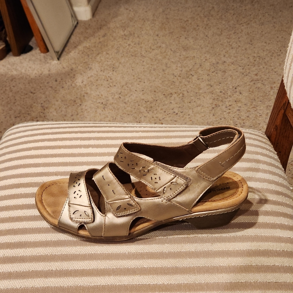 Rockport Ridge Asymmetrical Strap Sandal, Women's Size 10 M,